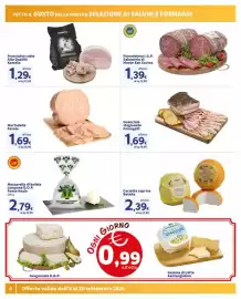 Volantino Ok Sigma Pagina 4: Mozzarella di bufala campana D.O.P. Ponte Reale €2,79