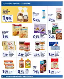 Volantino Ok Sigma Pagina 8: Mini croissant classico Bauli albicocca, cioccolato €0,79, Müsli Vitalis Cameo €2,49