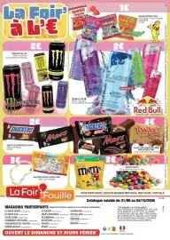 Catalogue La Foir'Fouille page 16: MONSTER ENERGY €2,00, Snickers Mars €2,00