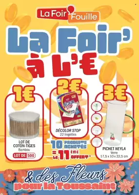 Catalogue La Foir'Fouille (valable jusqu'au 4-10)