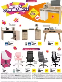 Catalogue Conforama page 10: Ekor Fauteuil gaming €195,99, Cozy Fauteuil de bureau €189,99