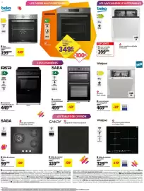Catalogue Conforama page 12: Beko Lave vaisselle full intégrable €399,00, Bertazzoni Four multifonction €199,00