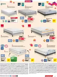 Catalogue Conforama page 7: Epada Matelas Le Mystérieux 2 €1.539,00, Matelas Air Pulse €429,99