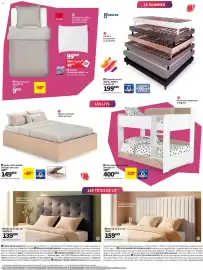 Catalogue Conforama page 8: Luka Cadre de lit adulte €149,99, Epeda Oreiller €49,99