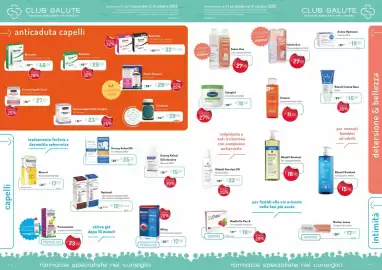 Volantino Club Salute Pagina 4: Avène Duo Latte detergente €27,90, Rilastil Xerolact €15,90