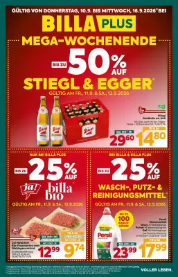 Billa Box Flugblatt (gültig bis 16-09)