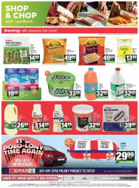 Spar catalogue Page 3: Nutriday Low Fat Smooth Yoghurt Assorted €19,99, McCain Skinny Fries €49,99