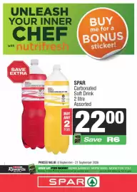 Spar catalogue Page 7: SPAR Carbonated Soft Drink Assorted €22,00