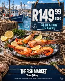 Take 'n Pay catalogue Page 11: XL head on prawns €149,99