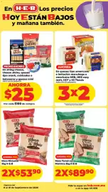 Folleto HEB Página 3: H-E-B Masa para tamales €8.990,00, H-E-B Masa de Maíz €5.390,00
