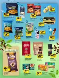 Flop leták týden 37 Strana 7: Don Peppe plněné knedlíky €64,90, Nescafé Crema €129,90
