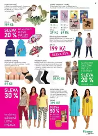 Vesna leták Strana 3: Ponožky KLASIK €59,90, Bavlněné kalhotky €89,00