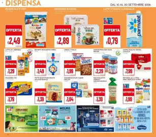 Volantino Pan Pagina 14: Biscotti Bucaneve Doria €1,49, Latte ad arborea senza lattosio €1,29