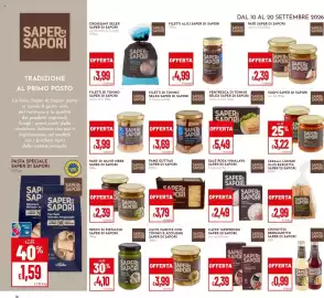 Volantino Pan Pagina 16: Pate' di olive nere Saper di Sapori €2,39, Pane guttiau saper di sapori €3,79