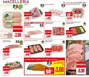 Volantino Pan Pagina 8: Grigliata di suino I nostri pronti €6,90, Pancetta suino con aromi €8,90