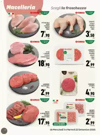 Volantino Conad Tuday Pagina 8: Hamburger di vitello Percorso Qualità Conad €2,99, Hamburger di filetto €4,90
