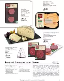 Volantino Conad Pagina 13: Pollo Come una volta €8,45, Tartare di Scottona SaporI&Idee €6,50
