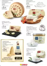 Volantino Conad Pagina 6: Formaggio di capra stagionato SaporI&Idee Conad €2,29, Robiola di Capra Saporidee Conad €2,59