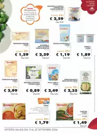 Volantino Conad Pagina 7: Mozzarella proteica Piacersi Conad €0,89, Perline di mozzarella Conad €1,19