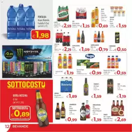 Volantino MerSi Supermercati Pagina 12: Coca Cola €2,29, Sanpellegrino Bibite €1,09