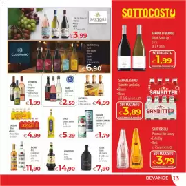 Volantino MerSi Supermercati Pagina 13: Limoncè Aperitivo €5,29, Montenegro Amaro €14,90