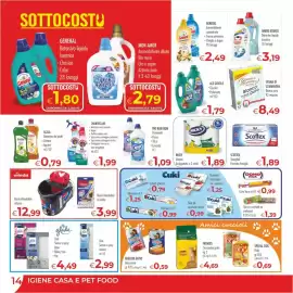 Volantino MerSi Supermercati Pagina 14: Spuma di sciampagna Lavatrice Bianco puro €8,49, Nicky asciugatutto limone €1,89