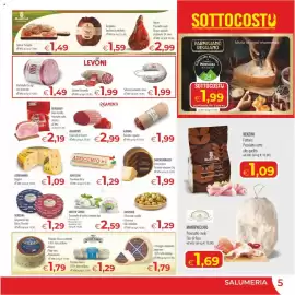 Volantino MerSi Supermercati Pagina 5: Antichi Sapori Mozzarella di bufala campana dop €2,59