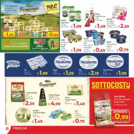 Volantino MerSi Supermercati Pagina 6: Muller Crema di yogurt €0,69, Muller Passione alla Greca Yogurt 0% €0,79