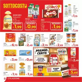 Volantino MerSi Supermercati Pagina 8: Orasi' bevande vegetali €1,39, Cameo Vitalis Cereali Muesli €2,49