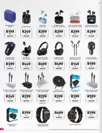 Vodacom catalogue Page 8: Energizer 38W Wall Charger + Type C Cable Bundle €299,00