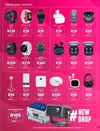 Vodacom catalogue Page 9: SAMSUNG Galaxy Watch 9 LTE €219,00
