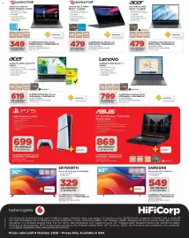 HiFi Corp catalogue Page 4: Carrera Flex 3 AMD Ryzen 3 Laptop €479,00, Acer E10 ETBook AMD Ryzen 5 Laptop €479,00