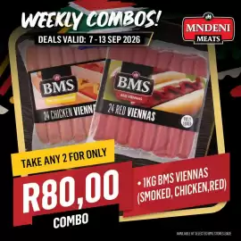 Bluff Meat Supply catalogue week 37 Page 14: BMS Viennas €80,00