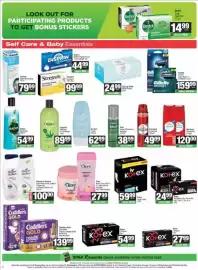 SuperSpar catalogue Page 3: Gillette Mach3 Turbo Razor 1x or Mach3 Cart 3x €159,99, Sinutab Saline Nasal Spray €79,99