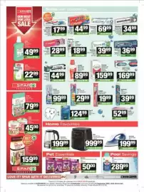 SuperSpar catalogue Page 7: Oral B Effect Clean 40 Med Toothbrush €29,99, Colgate Optic White Whitening Mouthwash €89,99
