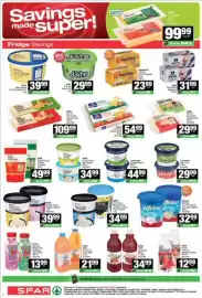 Spar catalogue Page 2: Sunshine D Original 80% Fat Spread Brick €23,99, SPAR 100% Fruit Juice Blend Assorted €34,99
