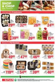 Spar catalogue Page 4: SPAR Bakery Hot Dog or Hamburger Rolls Assorted €19,99, SPAR freshline Diced Pumpkin €24,99
