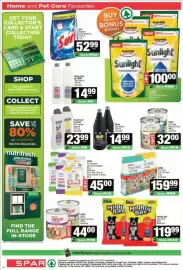 Spar catalogue Page 9: Purr-lect Dry Cat Food Assorted €159,99, Plush Thin Bleach Assorted €14,99