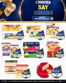Take 'n Pay catalogue week 37 Page 20: President Traditional Feta €56,99, President/Melrose/Parmaiat Cheese Slices €59,99