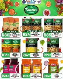 Take 'n Pay catalogue week 37 Page 51: Pakco mild or hot vegetable atchar €32,99, Rhodes Beetroot Sliced/Grated €26,99