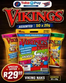 Take 'n Pay catalogue week 37 Page 56: Vikings Naks Assorted €29,99