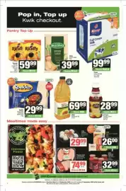 KwikSpar catalogue Page 2: SPAR Sunflower Oil €69,99, All Gold Tomato Sauce Original €28,99
