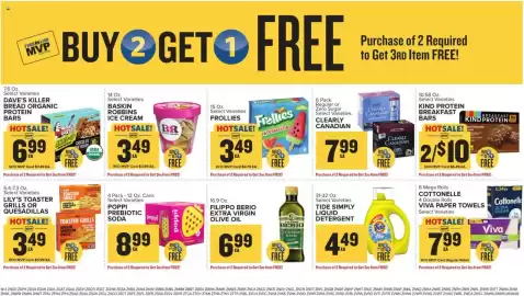 Food Lion weekly ad week 37 Page 18: Filippo Berio extra virgin olive oil €6,99, Cottonelle and Viva paper towels €7,99