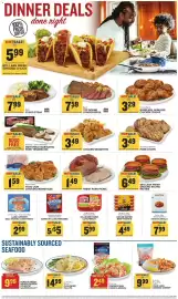 Food Lion weekly ad week 37 Page 4: Food Lion Chicken Drumsticks €1,59, Mvp 85% Lean Fresh Ground Round Patties €6,49