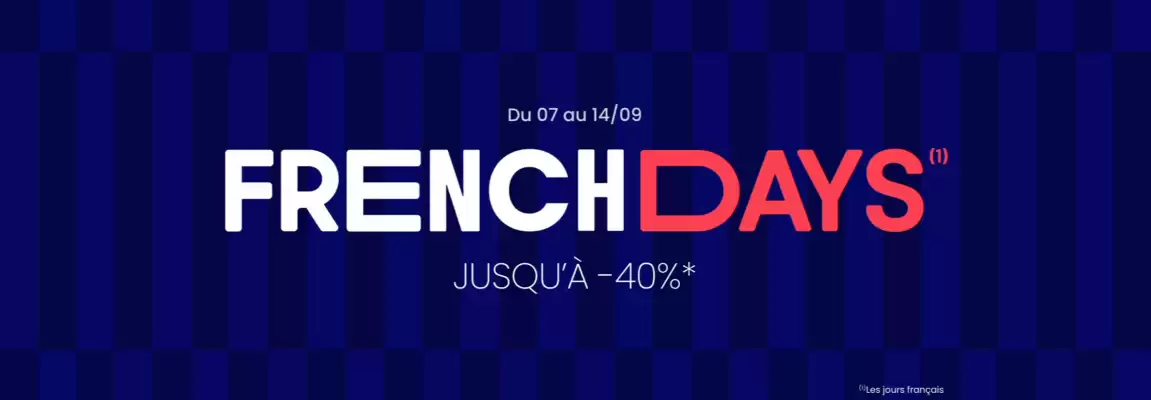 La Redoute (valable jusqu'au 14-09)