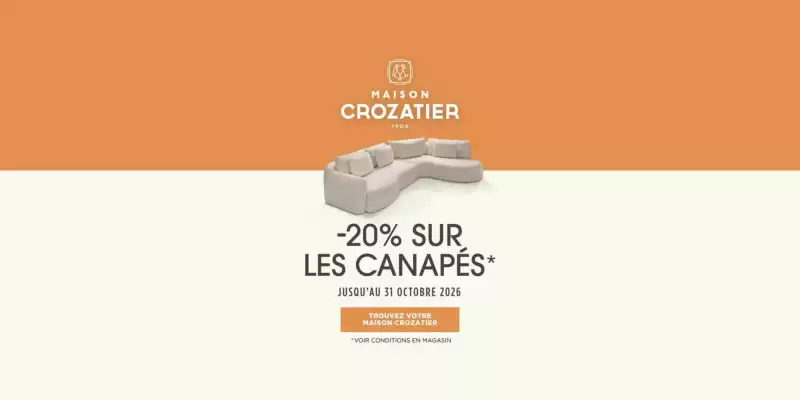 Crozatier (valable jusqu'au 31-10)