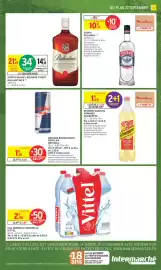 Catalogue Intermarché Contact page 11: Red Bull Energy Drink €1,15, POLIAKOV VODKA €10,11