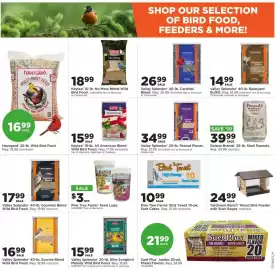 Mills Fleet Farm weekly ad week 37 Page 20: Valley Splendor Gourmet Blend Wild Bird Food €17,99