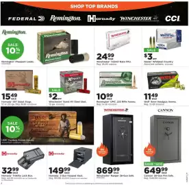 Mills Fleet Farm weekly ad week 37 Page 6: Hornady SST Sabot Slugs €15,49, Winchester 7.62x51 Nato FMJ €24,99