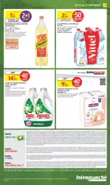 Catalogue Intermarché Express page 15: Vittel Eau minérale naturelle €2,90, Schweppes Boisson gazeuse agrumes €1,65